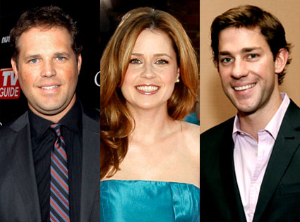 John Krasinski, Jenna Fischer, David Denman John Krasinski, Jenna Fischer, David Denman